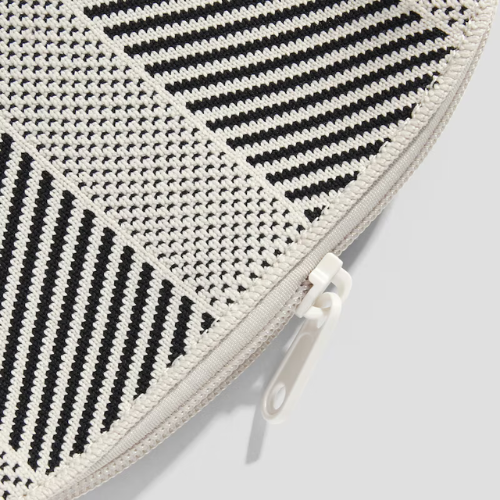 Eliza Crossbody Bag-Black & Cream Ivory