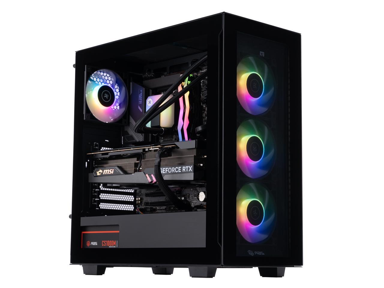 Abs Tempest Aqua Gaming Pc - Intel I9 14900 Kf - Ge Force Rtx 4090 - Dlss 3 - Ai-Powered - 32 Gb Ddr5 6000 M Hz - 2 Tb M.2 Nv Me Ssd