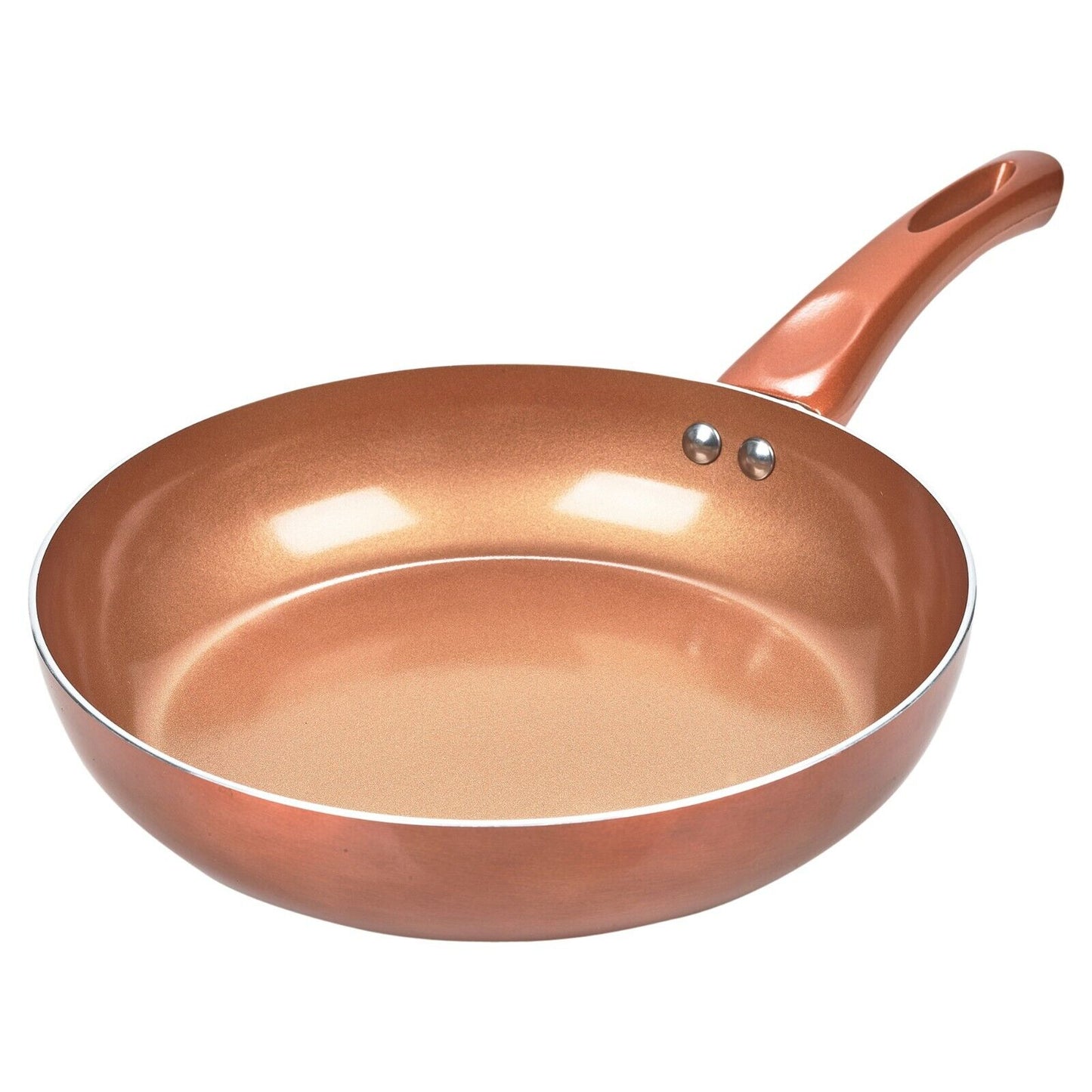 6 Pcs Urbn-Chef Ceramic Copper Induction Cooking Pots Lid Saucepans Cookware Set