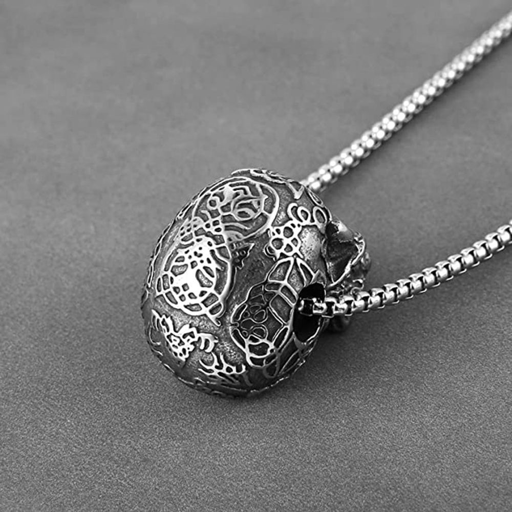 Jewelry Accessories Men's Neck Chains Skull Necklace Skeleton Pendant Choker