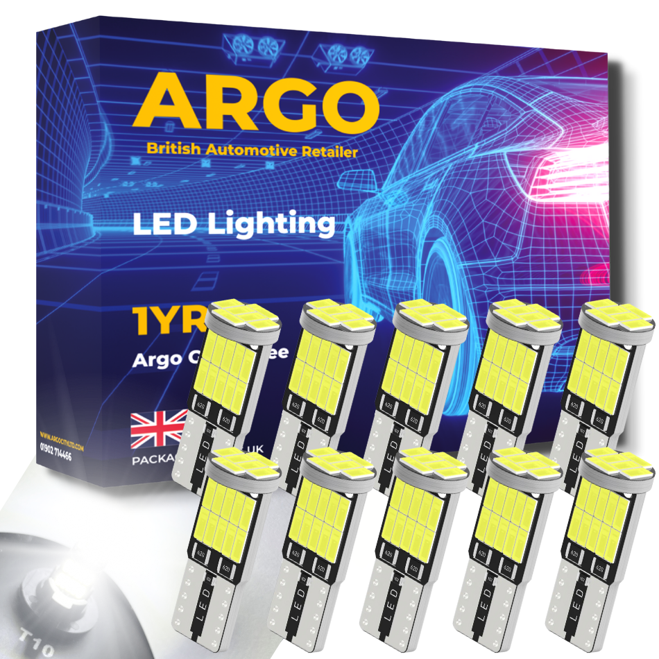 10x 501 T10 Led Bulbs Side Light Error Free Canbus 26 Smd W5W Xenon Bright White