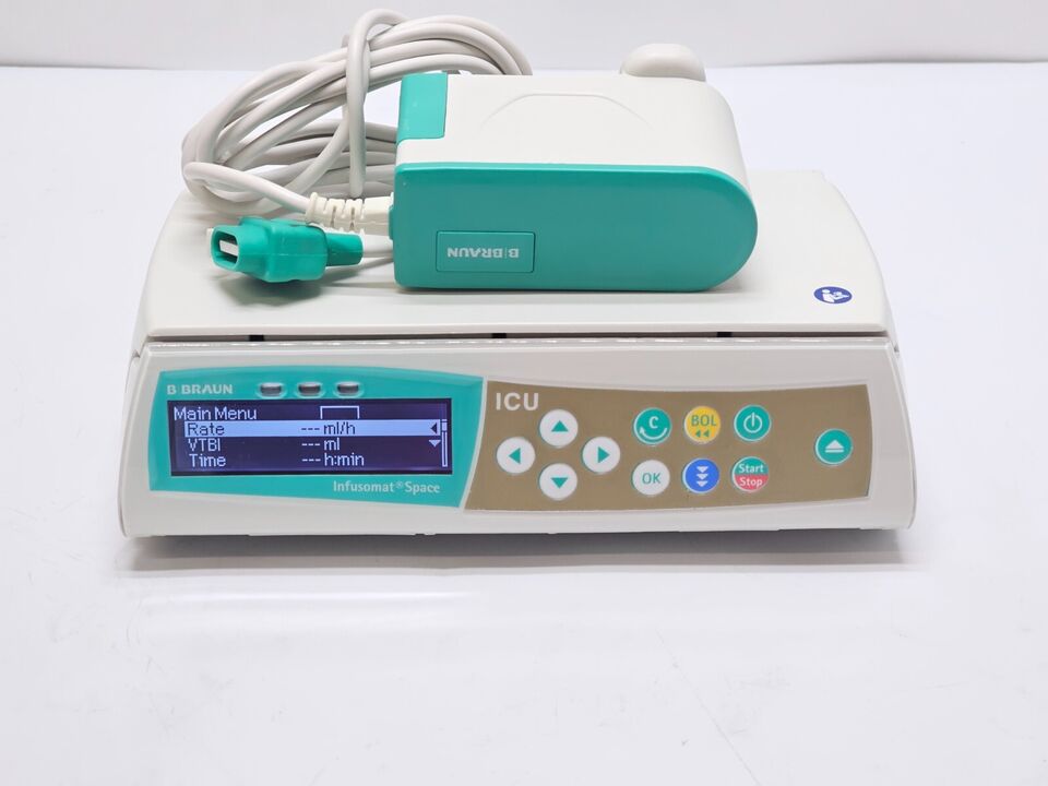 B Braun Ifusomat Space Infusion Pump DOM 2020 ICU
