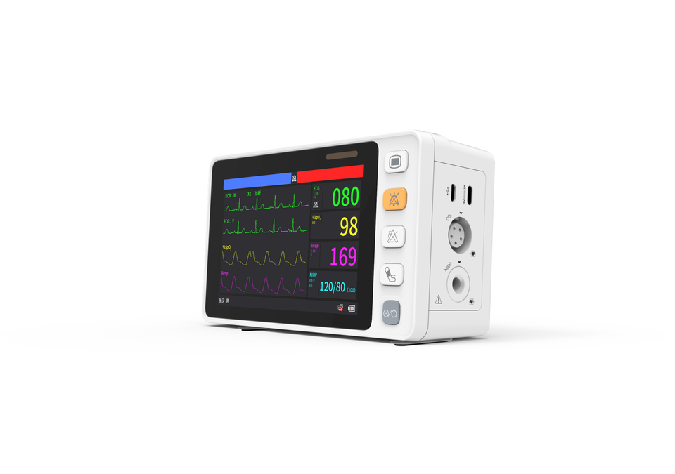 CONTEC CMS1000VET Animal Patient Monitor Vital Signs ECG NIBP SPO2 PR RESP TEMP