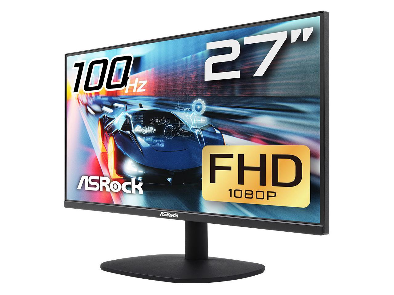 As Rock 27" 100 Hz (max.) Ips Fhd Gaming Monitor Free Sync (amd Adaptive Sync) 1920 X 1080 S Rgb 99% Challenger Cl27 Ff
